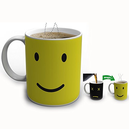 Itian Magica Mug Tazze - Animated Sensibile al Calore Tazza con Effetto Termico, Tazza in Porcellana da 330 ml, per tè/caffè/Latte/Acqua