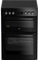 Beko KDCS663K 60cm Electric Cooker with Ceramic Hob - Black - A/A Rated
