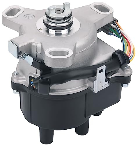 AiYiGu Distribuidor de encendido con tapa y rotor compatible con Honda CRV CR-V 1997-1998 B20B4 DOHC 2.0, números de pieza de repuesto TD97U 30100-P3F-A02 1855015