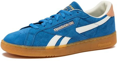 Reebok Unisex-Adult Club C Grounds UK Vintage Sneakers Casual Tennis Mens Shoes, Twilight Blue/Clay/Chalk, 44.5/46 EU