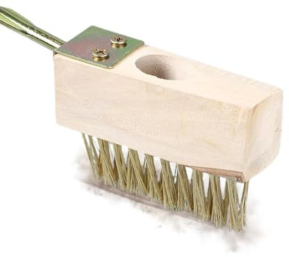 Moosentfernung von Pflastersteinen,Moosentferner für Pflastersteine,Einfahrt-Moosentferner, Unkraut-Drahtbürste - 45-Grad-Winkel-Deck-Riss-Reinigungswerkzeug, Fugenmörtel, manuelles Fugenjätwerkzeu