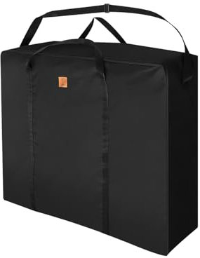 Granori XXL Liegentasche | Angelliege/Karpfenliege Tasche 100x90 cm mit Schultergurt für einfachen Transport – extra viel Platz, robust, wasserabweisend; große Kofferöffnung für leichtes Befüllen