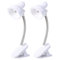 NHQZ 2 pezzo Lampada da Lettura, 360°Flessibile Luce per Lettura Libri a Letto, LED,Modalità Dimmerabile Clip Luce Lettura Perfetto Per Gli Amanti Dei Libri
