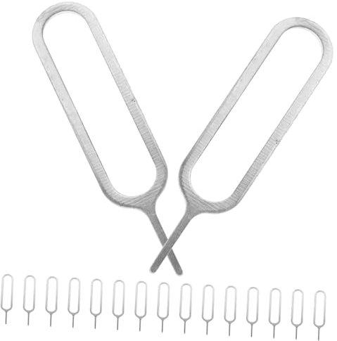 Operitacx 500piezas Extractor De Tarjeta Sim Pin para Extraer Sim Herramienta De Extracción Bandeja Sim Agujas para Extrair La Bandeja Pin para Tarjetas De Teléfono Agujas Prácticas para