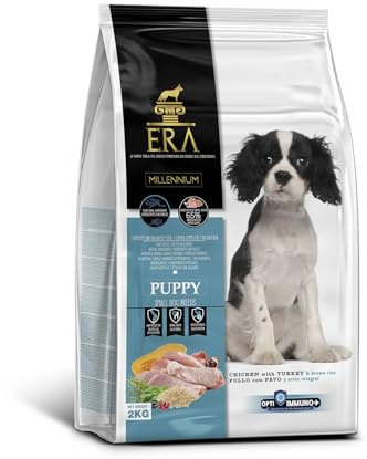 ERA Millennium Puppy Nourriture équilibrée pour chiots de petite race 2 kg