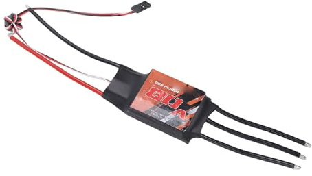 Fabater Potente ESC sin Escobillas 80A para Cuadricóptero RC de ala Fija, Fácil Operación para Fotografía Aérea Material: PCB