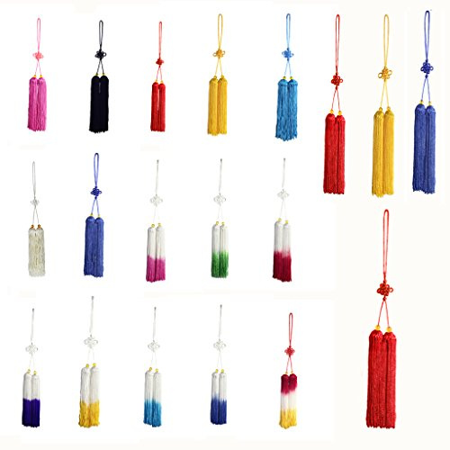 PhysCool Luxury Chinese Knot Sword Tassel Extendable Taichi Sword Accessories
