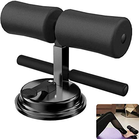 OUQIWEN Tragbare Sit-Up-Bar,Sit-Ups Assistent Gerät,Selbstsaugung Sit up-Bar,Multifunktionale Bauchtrainer, Bauchgerät für Männer & Frauen,für Zuhause Sit-Up-Bar Hilfsmittel Gesundheit Bauchgerät