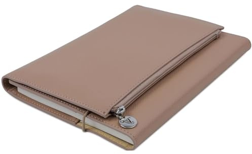 Victoria's Journals 7377 Zipco Clutch 14x20 80 gr. 96 yp.Zeichnung.Beige