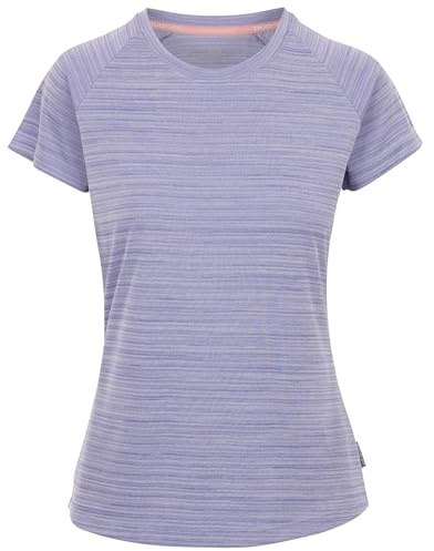 Trespass Womens Active Top Vickland - Ladies Sports T-Shirt, Workout Tops, Short Sleeve Tee Shirts, Quick Dry Fitness Tshirt, Activewear for Running Gym Exercise