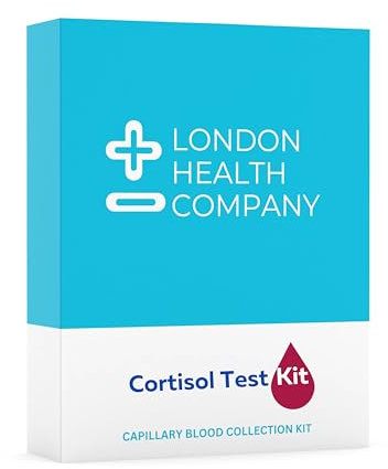 Cortisol Blood Test Kit – Monitor Your Stress Hormone Levels Fast & Easy at Home | Medical Laboratory Analysis | Detailed Report