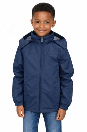 Blu Apparel Veste imperméable pour enfants idéale pour l'école, la marche, le vent