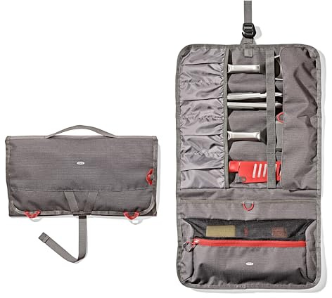 OXO Outdoor Camp Kitchen Tool Roll, Camp Kitchen Organizer, Travel Utensil Organizer, Outdoor Cooking, Travel Chef Roll, Camping Essentials, Camping Gear Storage