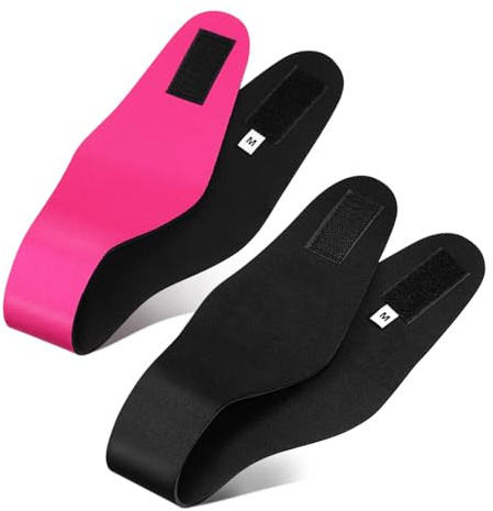 Ciieeo Fasce Auricolari per Ragazzi in Neoprene, Protezione Orecchie per Sport e Balletto, Lavabili in Lavatrice, 2 Pezzi per Prevenire Ingresso Acqua