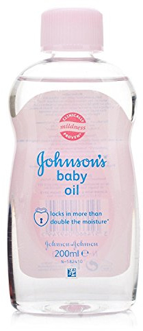 Johnson's Baby Unscented Oil, 200 ml, Pack of 6