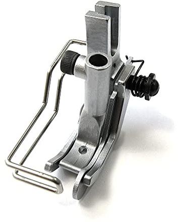 Pie de costura superior de guía de borde derecho para máquina DURKOPP Adler 69 267 269 (tamaño de la guía: 5 mm)