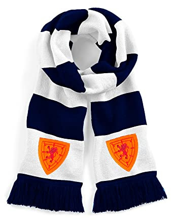 Scotland 1960s Retro Traditional Football Scarf Embroidered Logo