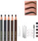 Matita Sopracciglia Professional Eyebrow Pencil, Micro Brow Pencil, Matita Occhi per Effetto Trucco Naturale，matita sopracciglia waterproof(Confezione da 5)