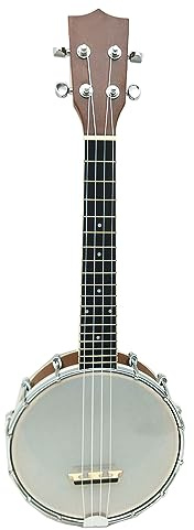 Holzbanjo Viersaitiges Banjo Praxis und Leistung Zupfinstrument Banjo Ethnisches Instrument Viersaitiges Banjo Praxis und Performance Banjo Zupfbanjo Musikinstrument Holzbanjo mit vier Saiten