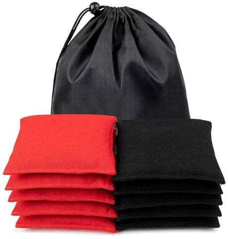 10 Pz Cornhole Bolsas Frijoles,Toss Game Bean Bags, Juego Lanzamiento para Aire Libre Mini Cornhole Bolsas de Frijoles para lanzar Deportes al Aire Libre Juegos Familiares Juguetes para niños