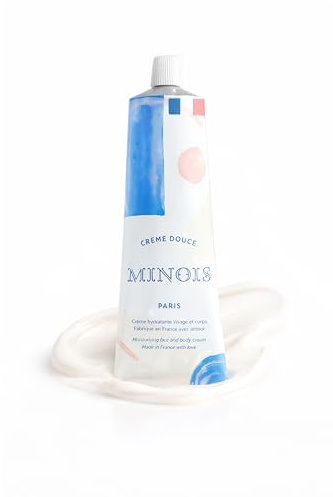 Minois Paris - Crème Hydratante Visage et Corps Bébé - Dès la Naissance pour Peaux Sensibles - 98% Ingrédients d'Origine Naturelle - Fleur d’Oranger, Karité, Amande Douce - Made in France - 30ML