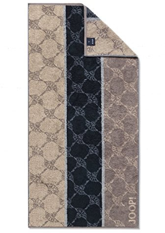 Joop! Handtuch Signature Cornflower Stripes 1657 | 70 Graphit - 50 x 100