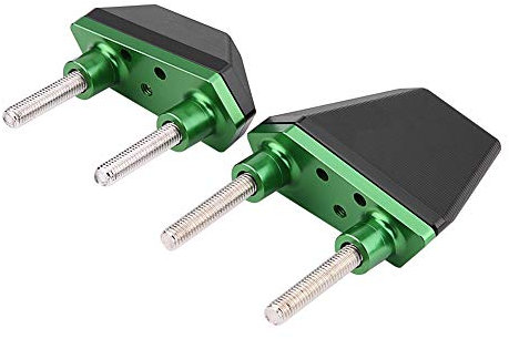 Marco de motocicleta deslizador de protección contra caídas para Z800 Z1000 Z750 (verde) , Pedal , pedales y accesorios