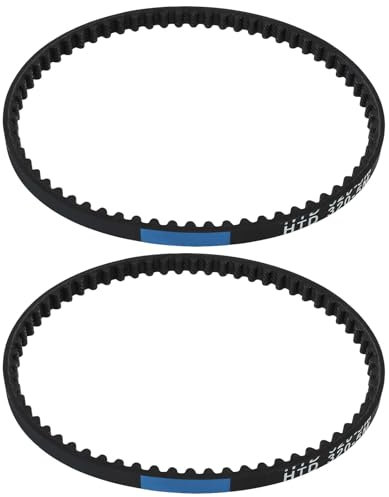 eMagTech 2 Stück HTD320-5M-5 Gummi-Zahnriemen 64 Zähne 320 Mm Umfang 5 Mm Teilung 5 Mm Breite Geschlossener Synchronriemen für Automatisierungssysteme In Industriellen Anwendungen