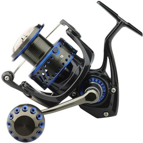 Savage Gear Rolle SGS10 6000 FD - Spinnrolle zum Süßwasserangeln & Meeresangeln, Angelrolle für Raubfische, Hechtrolle zum Spinnangeln, Raubfischrolle