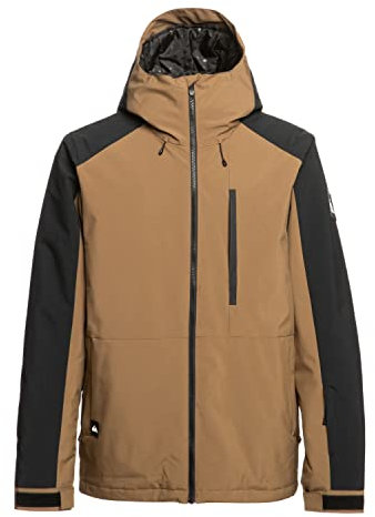 Quiksilver Mission - Funktionelle Schneejacke für Männer Braun