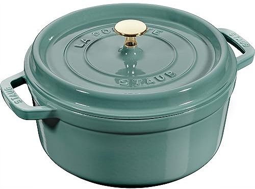 Staub, La Cocotte, Cocotte, 24cm, 3,8l, Eukalyptus, Gusseisen, rund, 1025323