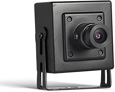 REVODATA TSEye Mini 5MP Cámara IP PoE Audio, Ultra HD 2880 x 1620P, Lente de 3,6 mm (75 ° FOV), Sistema de Vgilancia CCTV PoE para Seguridad Doméstica, P2P Remore Visualización(I706-P-A-TS Metal)