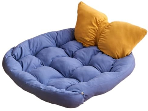 Haustierbett Hundebett Hundebetten für große Hunde. Orthopädisches Hundebett mit Bezug und rutschfester Unterseite. Extra großes Hundebett für mittelgroße Hunde Katzenbett Tierbett ( Color : B , Size