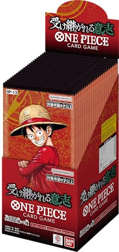 BANDAI One Piece Carrying on His Will Booster Box Namco OP-13 giapponese