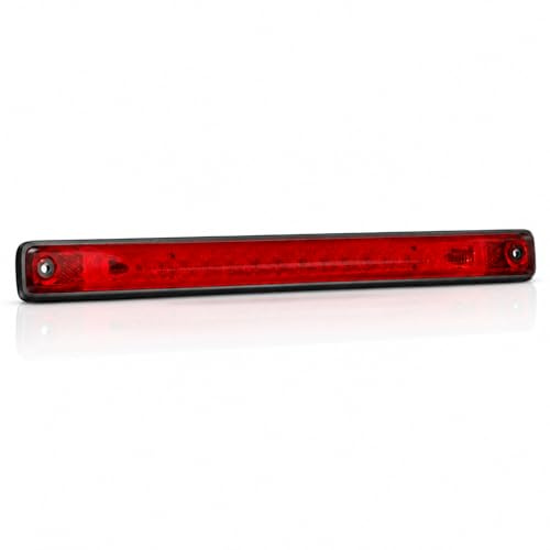 HORPOL Tercera Luz de Freno para Exterior, Barra de LED 25CM, Marca Homologada, 12v 24v