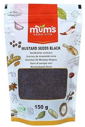 Mum's Premium Black Mustard Seeds 150g