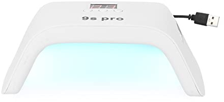 Eminchu Lampada per Unghie 120 W a Doppia Sorgente Luminosa Asciugatore per Smalto Professionale a LED UV per Uso Domestico nel Salone di Bellezza