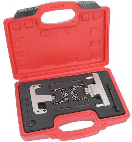 GEPCO Werkzeug Satz Arretierung Kurbelwelle Kompatibel mit Mercedes, Chrysler, Jeep zum Wechseln der Steuerkette
