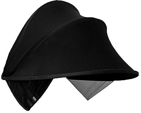 Schwarz Sonne Schatten Kapuze Bezug für Baby Wagons in Kinderwagen Kinderwagen Autositz mit großer UV-Schutz Performance