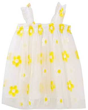 Children's Girls Suspender Skirt, Sleeveless Fruit Print Princess Tutu Tulle Dress Party Dresses Festive Girls Dresses Birthday Dress Lace Tulle Fluffy Skirt, c, 9-12 Months