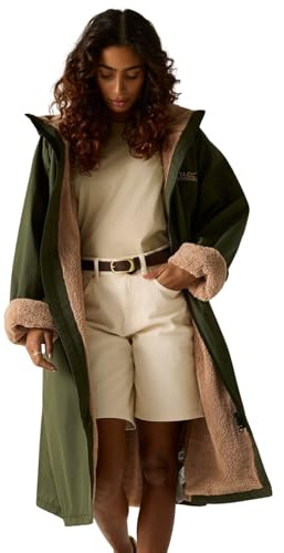 Regatta Mens Womens Waterproof Changing Robe Oversized Fleece Lined Windproof