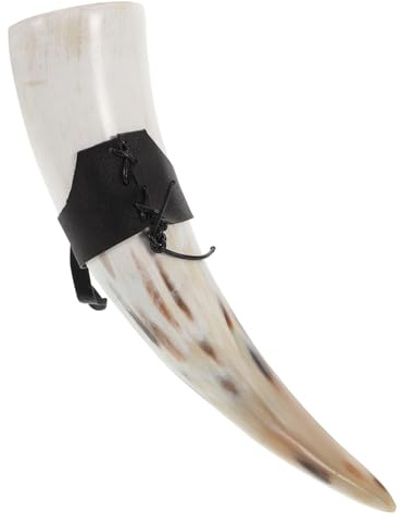 HOODANCOS Corno Vichingo Tromba Corno Tazza Da Per Bere Decorazione in Per Bere Vino Decorazione in Fatta Mano Tazza Decorativa Capacità Per