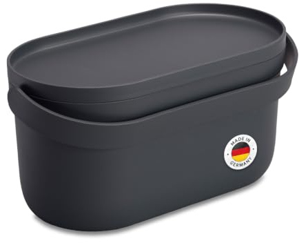 GARANTIA NOVA bioavfallshink 5 liter, grafitgrå