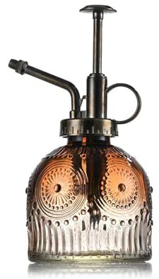 Frasco pulverizador de Vidrio para Plantas, 230 ml, pulverizador para Plantas de Estilo Antiguo con Bomba, regadera de Flores rústica para regar Las Plantas en el balcón