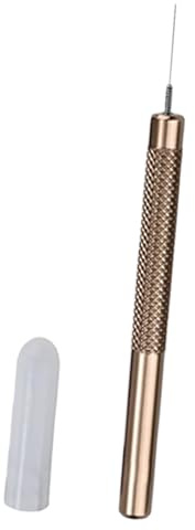 Gissroys Distributore di colla ergonomico in metallo per modellismo preciso e lavori fai da te, colla anti-clog