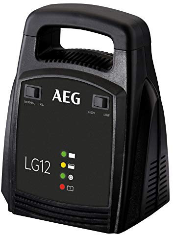 AEG Automotive 10274 Batterieladegerät 12 V, 12 Amp, LED Anzeige, Erhaltungsladegerät