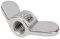 10-teilige M8-Flügelmutter, 304-Edelstahl-Flügelmutter, 8 mm, Flügelmutter-Schmetterlingsmuttern, Befestigungselemente