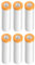 QUARKZMAN 6 Rollos de Película de Enmascarar Pre-Cubierta 106.3 x65.6Ft Cinta y Cubierta de Plástico para Pintores con Cinta Película de Plástico para Cubrir Pintura de Automóviles