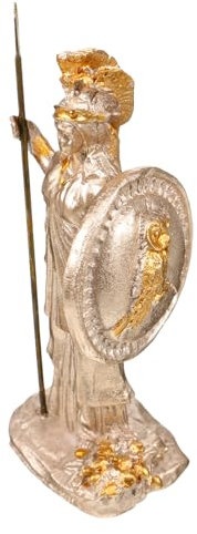 EPIGEIST Göttin Der Weisheit Athena Statue Aus Kunstharz Für Heimdekoration Und Sammler Elegantes Desktop Ornament Inspiriert Von Klassischer Griechischer Kunst Vielseitig Einsetzbar