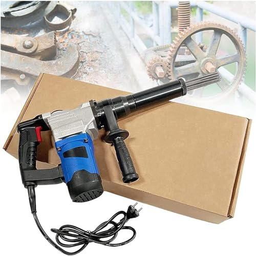 Pistolet De DéRouillage à Aiguille éLectrique antirouille, décapant à aiguille, nettoyeur de scories, outil de décapant haute puissance, décapant de poignée pour l'élimination de la rouille